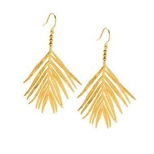 Gorjana Jewelry - New Gorjana gold palm drop earrings Gorjana Jewelry - New Gorjana gold palm drop earrings